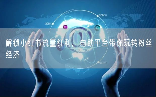 解锁小红书流量红利，自助平台带你玩转粉丝经济