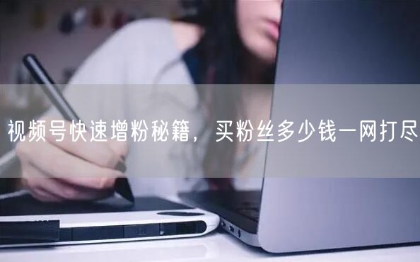 视频号快速增粉秘籍，买粉丝多少钱一网打尽