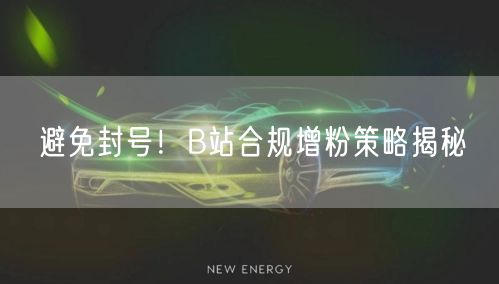 避免封号！B站合规增粉策略揭秘