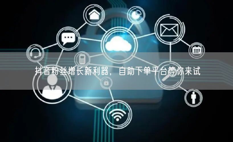 抖音粉丝增长新利器，自助下单平台等你来试
